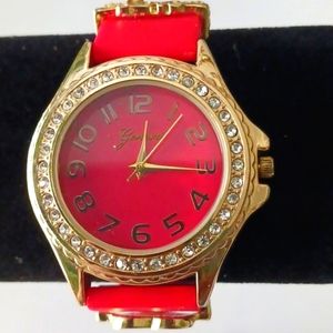 GENEVA Fashion Red Watch